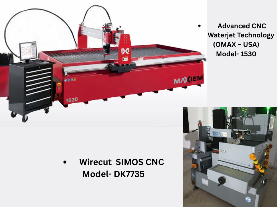 Waterjet and Wirecut machine both 2